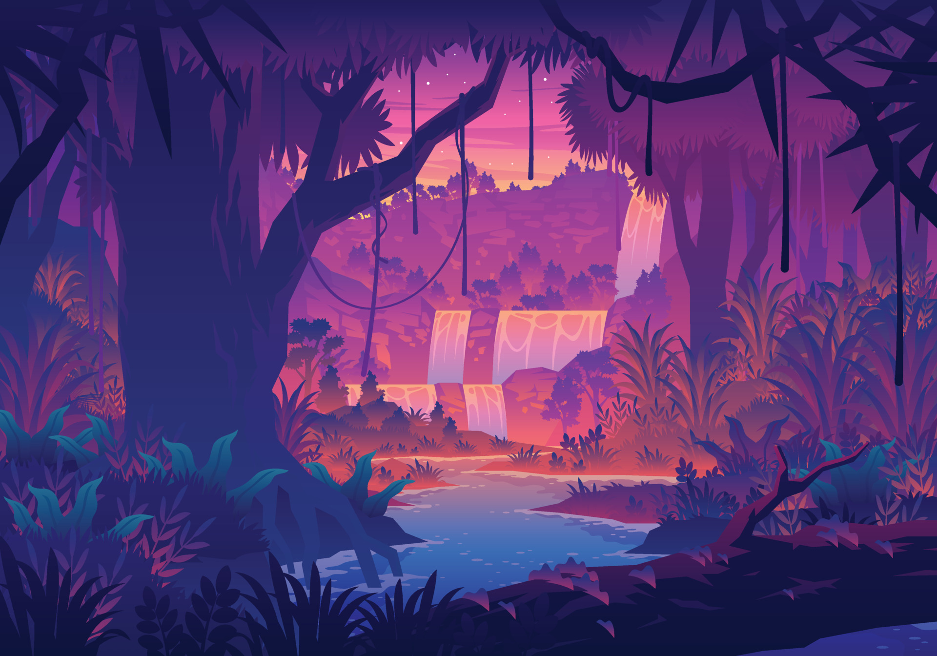 The Ebon-Rain Forest